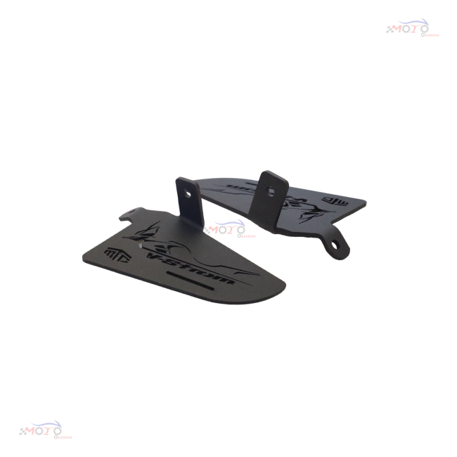 Crash Guard (silver) With Dual Sliders For V Strom